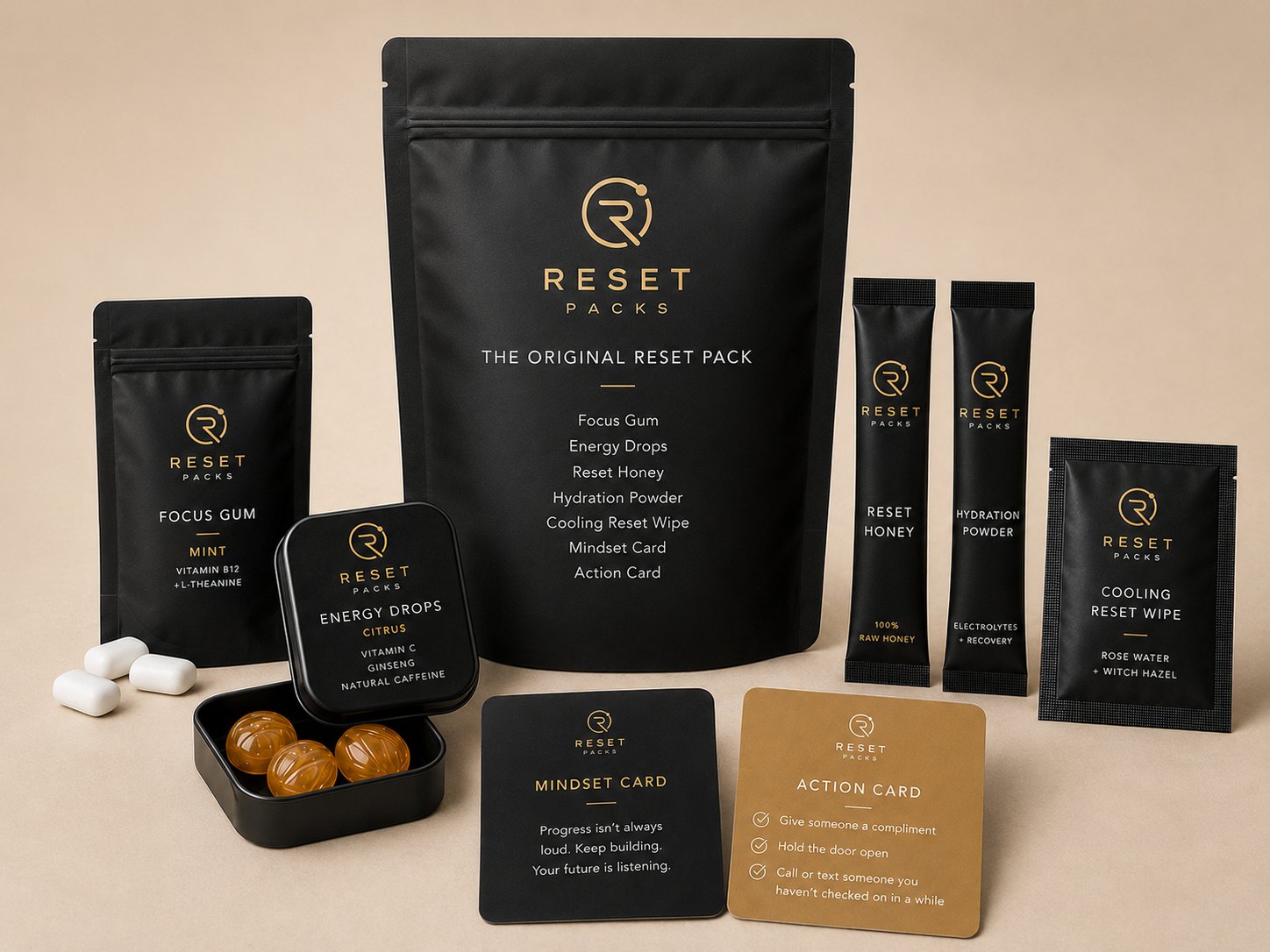 The Original Reset Pack — all items displayed